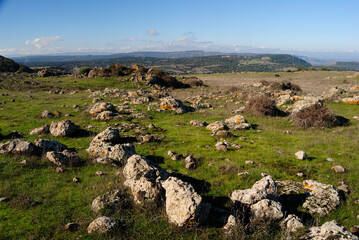 Veduta dell'altopiano del Monte Pelao