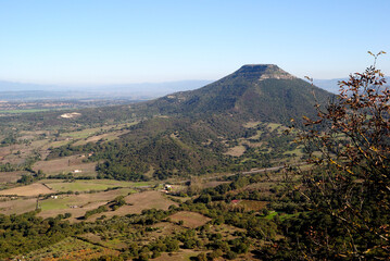 Fototapeta na wymiar Veduta del Monte Santo da Monte S. Antonio