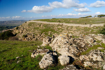 Veduta dell'altopiano del Monte Pelao