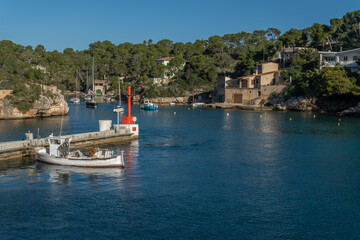 Touristic and picturesque town of Cala Figuera
