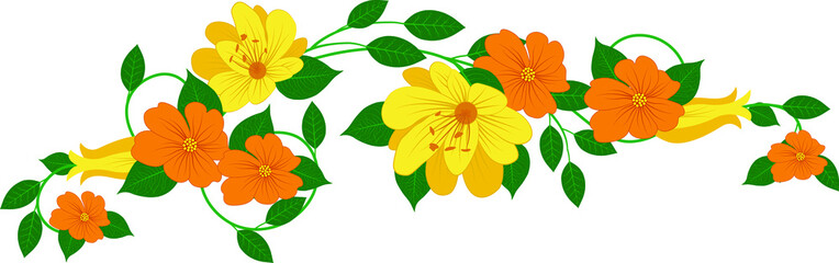 floral design vector art