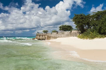 Rolgordijnen Needham's Point fortress in Barbados © Fyle