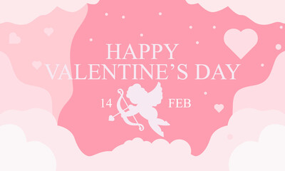 Valentines day wallpaper pink background