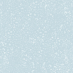 Falling snow texture seamless pattern