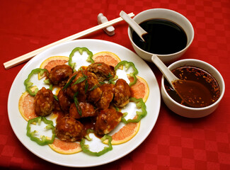 Chinese dishes , sauces