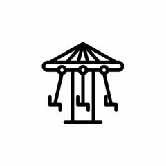 Fototapeta na wymiar Carousel icon in vector. Logotype