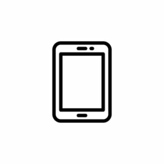 Tablet icon in vector. Logotype