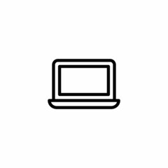 Laptop icon in vector. Logotype