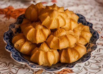 cookies served on a plate