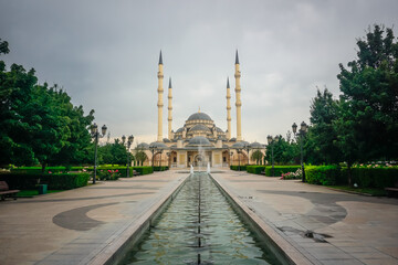 Central Mosque Heart of Chechnya in Grozny