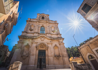 Church of Santa Maria la Nova in Scicli, Ragusa, Sicily, Italy, Europe, World Heritage Site