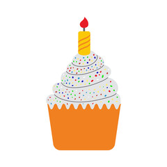 First Birthday Cake Icon