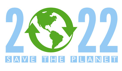 Save the planet 2022 illustration