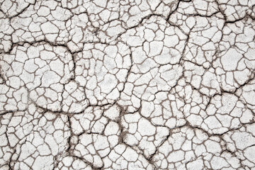 dry cracked soil