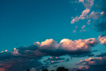 Nubes en Alcorcón
