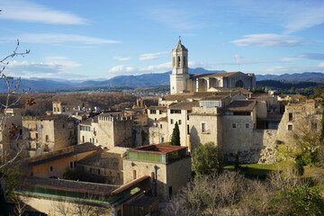 view of the town country