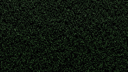 Fototapeta premium digital binary symbols like matrix style illustration