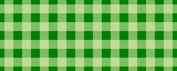 Banner, plaid pattern. Green on Beige color. Tablecloth pattern. Texture. Seamless classic pattern background.