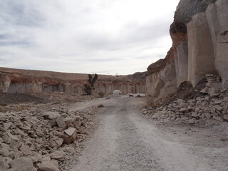 [Peru] View of The sillar route Quarry  (Arequipa)