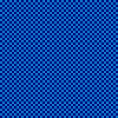 Checkerboard with very small squares. Navy and Blue colors of checkerboard. Chessboard, checkerboard texture. Squares pattern. Background.