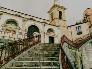 Fototapeta na wymiar Ragusa Ibla, città del Barocco Siciliano