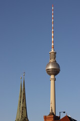 TV Tower in Alexanderplatz, Berlin