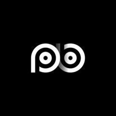 PB Letter Initial Logo Design Template Vector Illustration