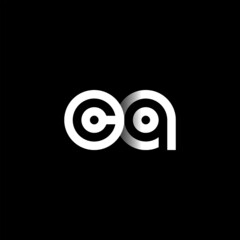 CQ Letter Initial Logo Design Template Vector Illustration