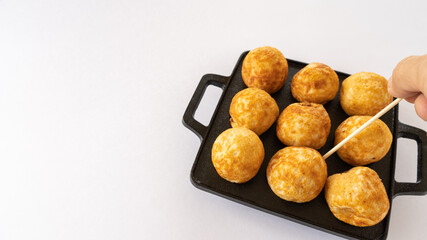 日本のタコ焼き”Japanese Octopus Dumplings”