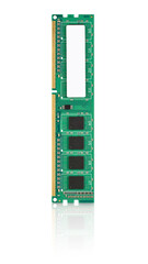 RAM memory for desktop computers, isolated
