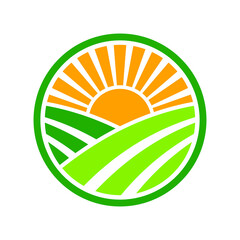 Agriculture Logo can be used for company, icon, sign, and others.
