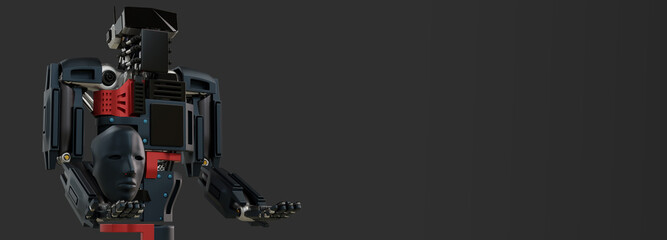 Robot community metaverse for VR avatar reality game virtual reality of people blockchain connect technology investment, business lifestyle