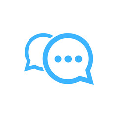 Chat Logo can be used for company, icon, and others.