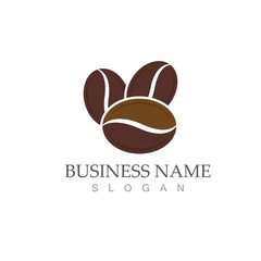 coffee bean icon vector illustration