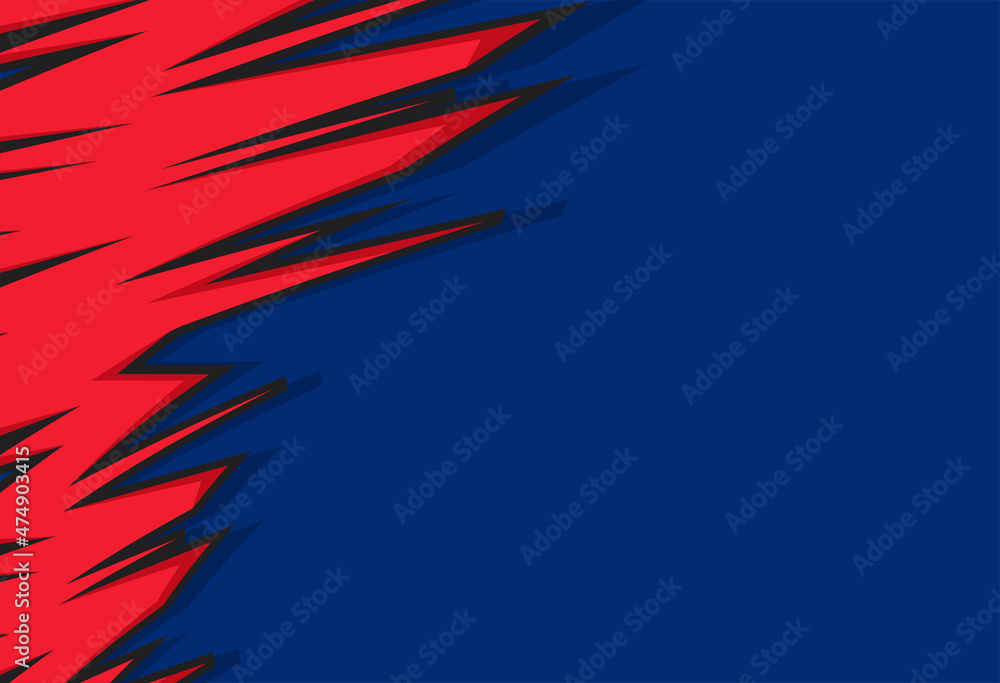 Poster abstract background with simple graffiti art and some copy space area