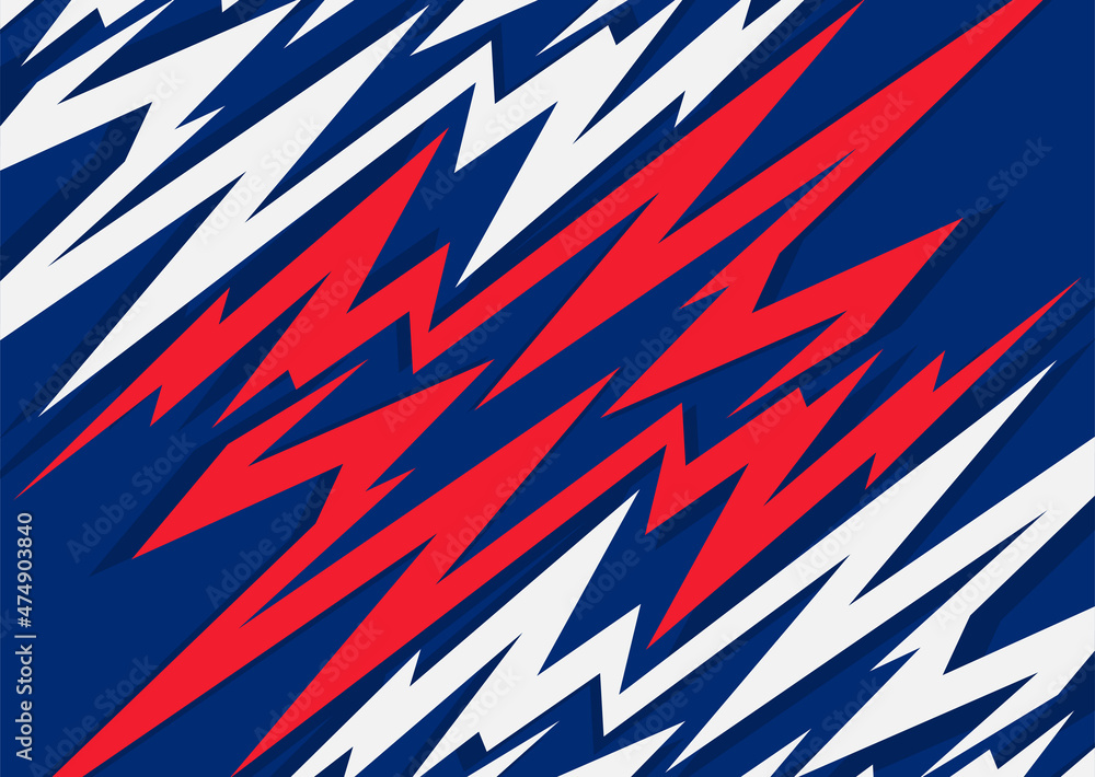 Aufkleber abstract background with spikes and jagged zigzag pattern