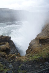 Island Wasserfall, Gullfoss,