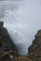Island Wasserfall, Gullfoss,