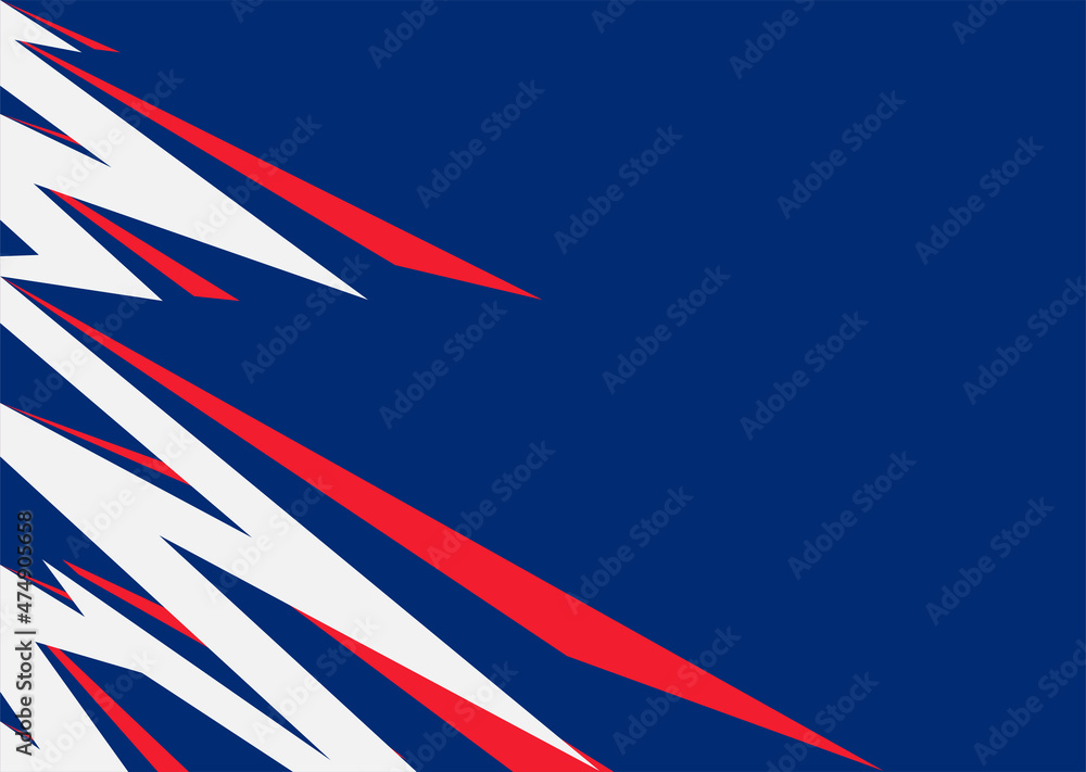 Poster abstract background with spikes and zigzag pattern and some copy space area