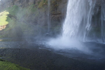 Island, Wasserfall