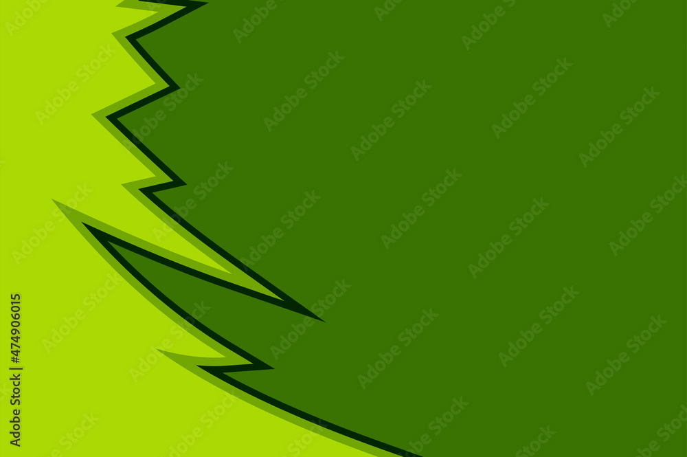 Poster abstract spikes background with some copy space area and with natural color theme