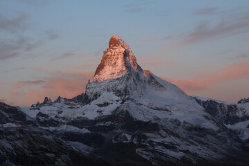 Matterhorn on a autumn morning.