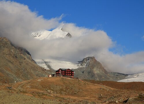 Fluhalp on a autumn day, Zermatt.