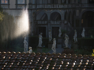 Italia, Toscana, la città di Lucca. Palazzo Pfanner.