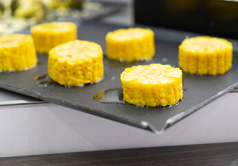 Delicious grilled corn