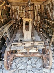 Old fisherman's village. Open air museum in Latvia