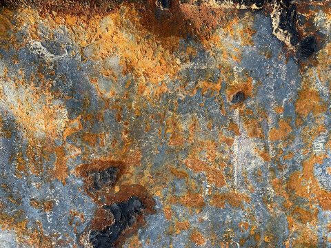 texture mati&egrave;re rouille br&ucirc;l&eacute;e