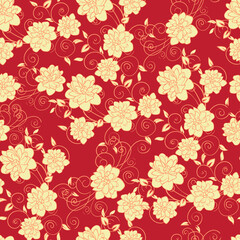 seamless floral background