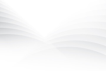 Abstract white and gray color, modern design background with geometric shape. Vector illustration.