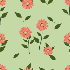 beautiful flower leaf for background